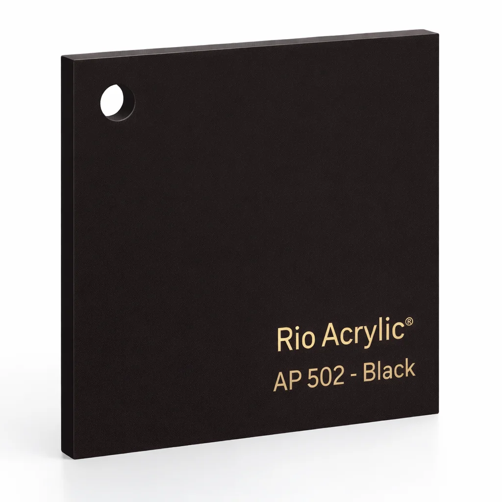 Black Acrylic Sheet - Rio Jeddah