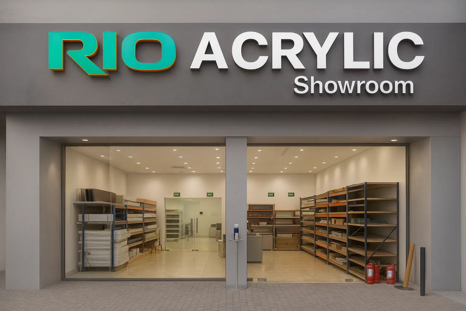 Acrylic sheets and LED signage materials - RIO Acrylic