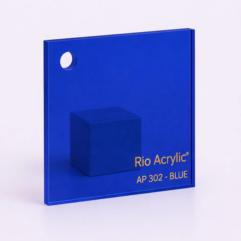 Blue Acrylic Sheet - Rio Jeddah