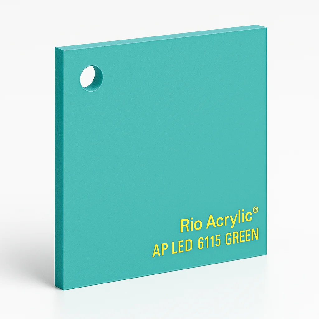 Green Acrylic Sheet - Rio Jeddah