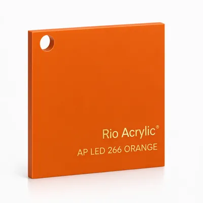 Orange Acrylic Sheet - Rio Jeddah