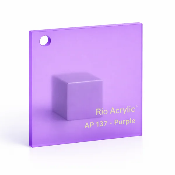 Purple Acrylic Sheet - Rio Jeddah