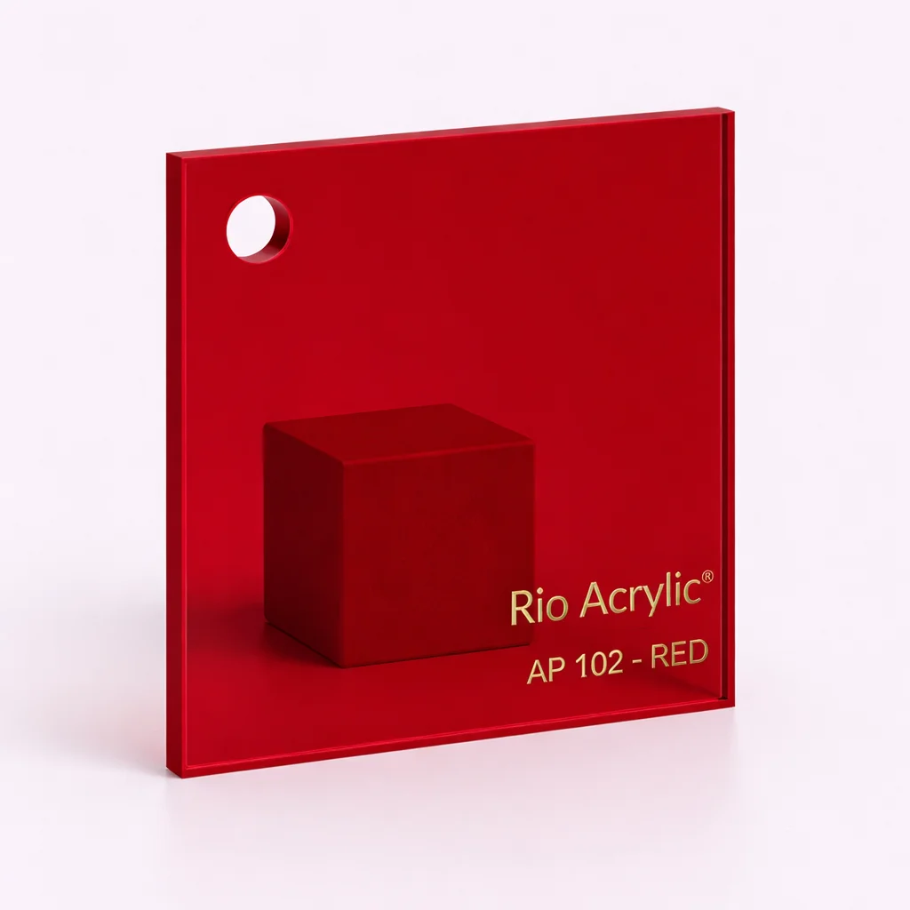 Red Acrylic Sheet - Rio Jeddah
