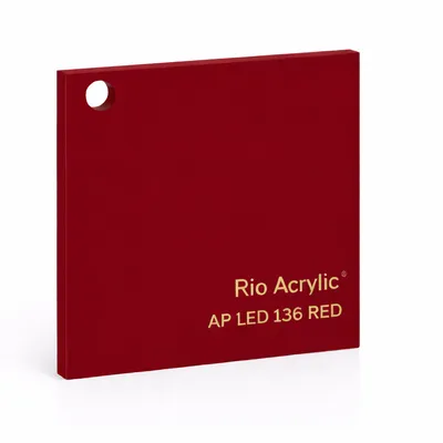 Red Acrylic Sheet - Rio Jeddah