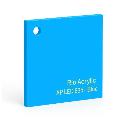 Blue Acrylic Sheet - Rio Jeddah