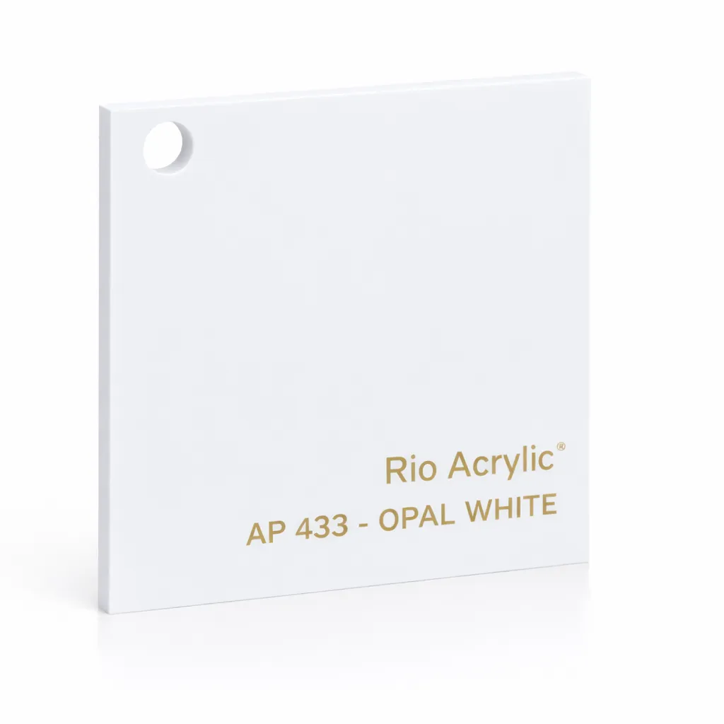 Opal White Acrylic Sheet - Rio Jeddah